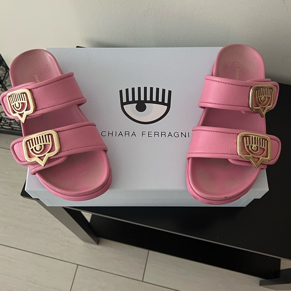(Sold out) Pink Chiara Ferragni Mules Summer 2021